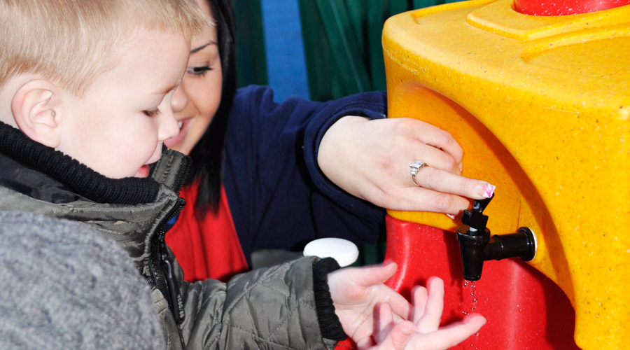 Learn about mobile sinks for children’s hand washing at Childcare Expo 2016