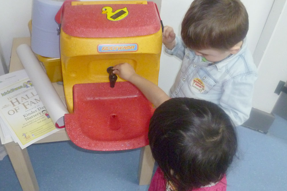 Hand washing helps children “beat the bad bugs”