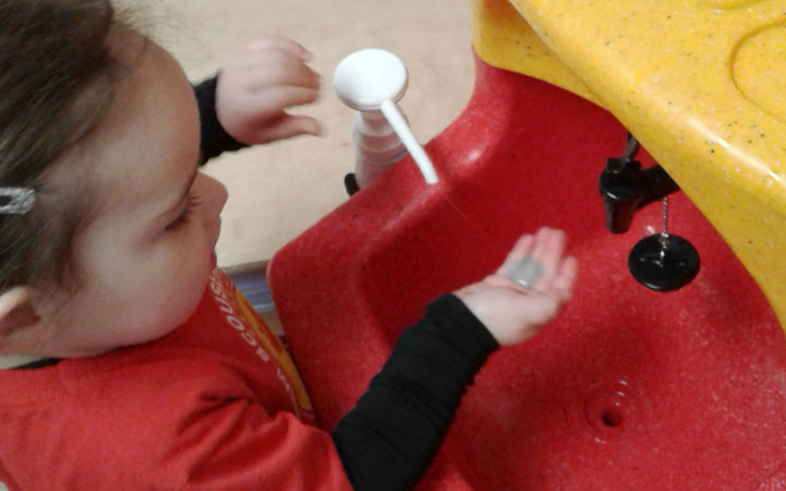 Honey Pot Nurseries recognise the importance of teaching hand washing