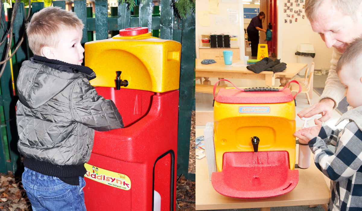 Mobile children's handwashing units to try at nasen live